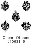 Flourish Clipart #1063146 by Vector Tradition SM
