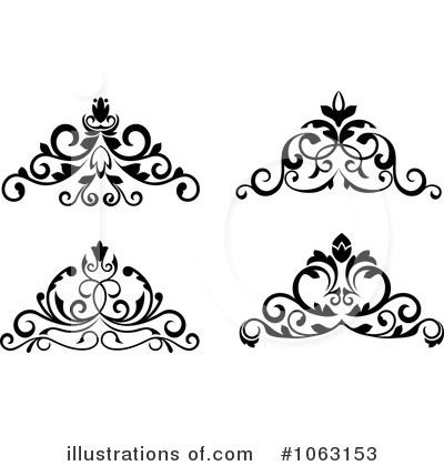 Royalty-Free (RF) Flourish Clipart Illustration by Vector Tradition SM - Stock Sample #1063153