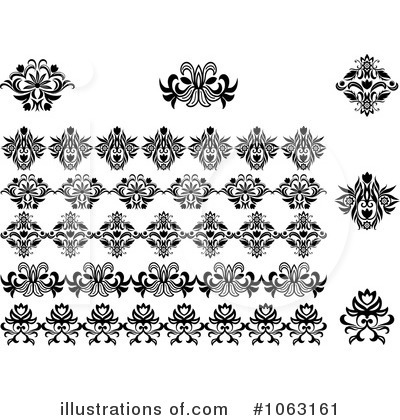 Royalty-Free (RF) Flourish Clipart Illustration by Vector Tradition SM - Stock Sample #1063161