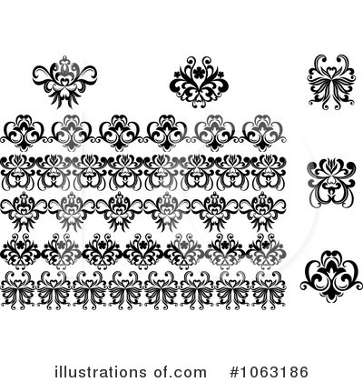 Royalty-Free (RF) Flourish Clipart Illustration by Vector Tradition SM - Stock Sample #1063186