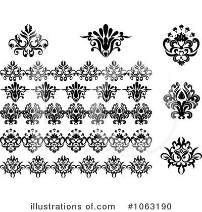 Royalty-Free (RF) Flourish Clipart Illustration by Vector Tradition SM - Stock Sample #1063190