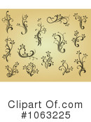 Flourish Clipart #1063225 by Vector Tradition SM