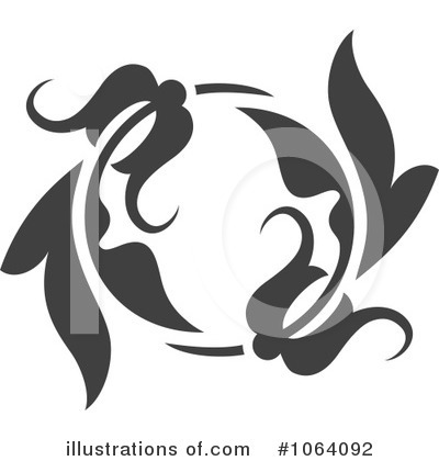 Royalty-Free (RF) Flourish Clipart Illustration by Vector Tradition SM - Stock Sample #1064092