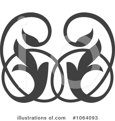 Royalty-Free (RF) Flourish Clipart Illustration by Vector Tradition SM - Stock Sample #1064093