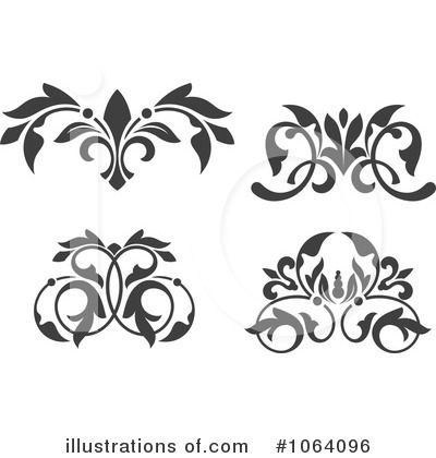 Royalty-Free (RF) Flourish Clipart Illustration by Vector Tradition SM - Stock Sample #1064096