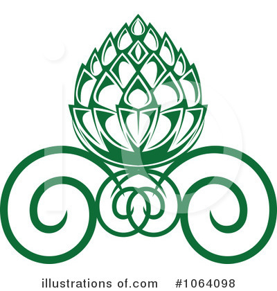 Royalty-Free (RF) Flourish Clipart Illustration by Vector Tradition SM - Stock Sample #1064098