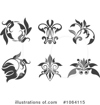 Royalty-Free (RF) Flourish Clipart Illustration by Vector Tradition SM - Stock Sample #1064115