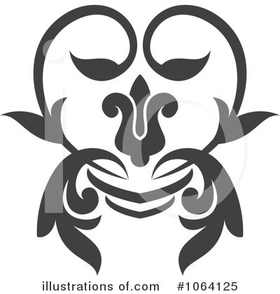 Royalty-Free (RF) Flourish Clipart Illustration by Vector Tradition SM - Stock Sample #1064125