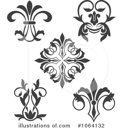 Royalty-Free (RF) Flourish Clipart Illustration by Vector Tradition SM - Stock Sample #1064132