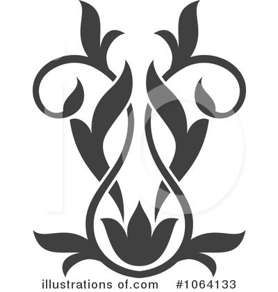 Royalty-Free (RF) Flourish Clipart Illustration by Vector Tradition SM - Stock Sample #1064133
