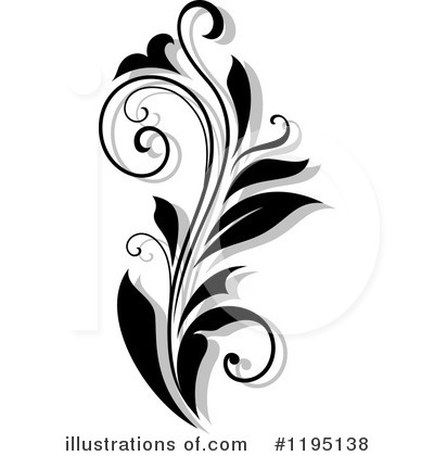 Royalty-Free (RF) Flourish Clipart Illustration by Vector Tradition SM - Stock Sample #1195138