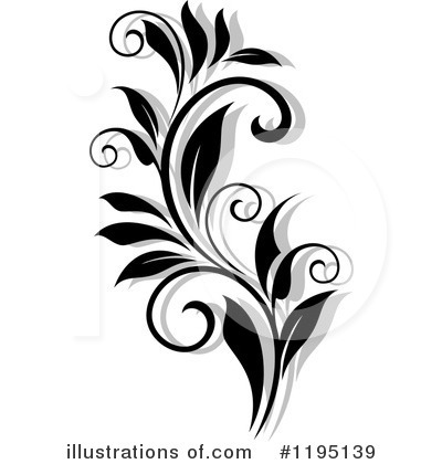 Royalty-Free (RF) Flourish Clipart Illustration by Vector Tradition SM - Stock Sample #1195139