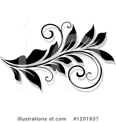 Royalty-Free (RF) Flourish Clipart Illustration by Vector Tradition SM - Stock Sample #1201637