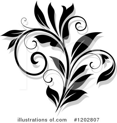 Royalty-Free (RF) Flourish Clipart Illustration by Vector Tradition SM - Stock Sample #1202807