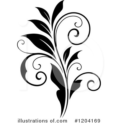 Royalty-Free (RF) Flourish Clipart Illustration by Vector Tradition SM - Stock Sample #1204169