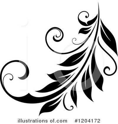 Royalty-Free (RF) Flourish Clipart Illustration by Vector Tradition SM - Stock Sample #1204172