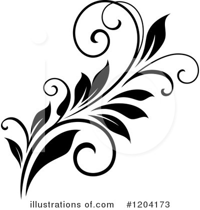 Royalty-Free (RF) Flourish Clipart Illustration by Vector Tradition SM - Stock Sample #1204173