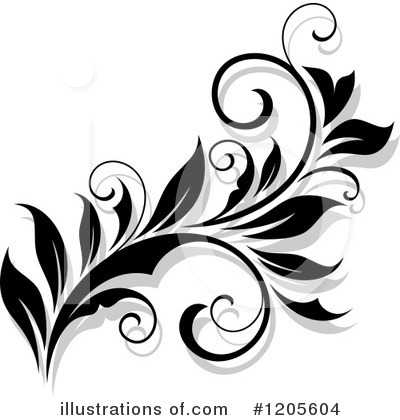 Royalty-Free (RF) Flourish Clipart Illustration by Vector Tradition SM - Stock Sample #1205604