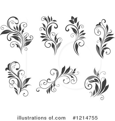 Royalty-Free (RF) Flourish Clipart Illustration by Vector Tradition SM - Stock Sample #1214755