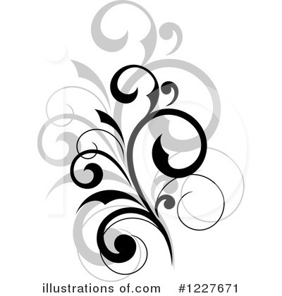 Royalty-Free (RF) Flourish Clipart Illustration by Vector Tradition SM - Stock Sample #1227671