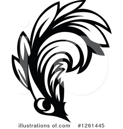 Royalty-Free (RF) Flourish Clipart Illustration by Chromaco - Stock Sample #1261445
