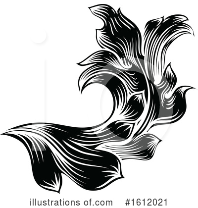 Royalty-Free (RF) Flourish Clipart Illustration by AtStockIllustration - Stock Sample #1612021