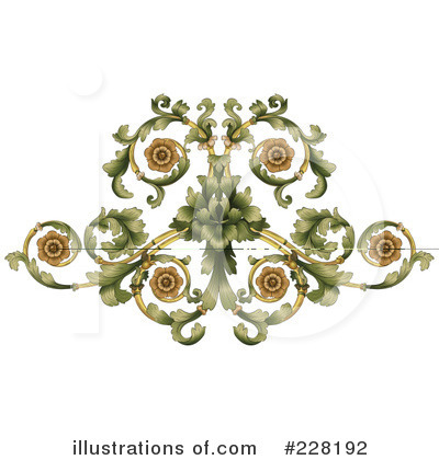 Royalty-Free (RF) Flourish Clipart Illustration by AtStockIllustration - Stock Sample #228192