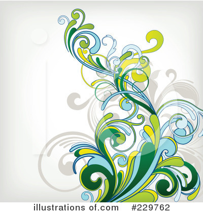 Royalty-Free (RF) Flourish Clipart Illustration by OnFocusMedia - Stock Sample #229762
