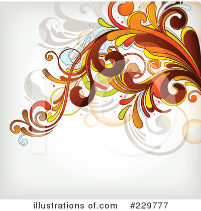 Royalty-Free (RF) Flourish Clipart Illustration by OnFocusMedia - Stock Sample #229777