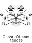 Flourish Clipart #30099 by KJ Pargeter