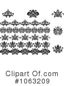 Flourishes Clipart #1063209 by Vector Tradition SM