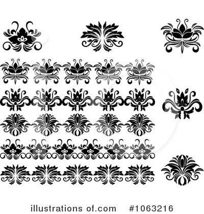 Royalty-Free (RF) Flourishes Clipart Illustration by Vector Tradition SM - Stock Sample #1063216