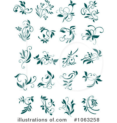 Royalty-Free (RF) Flourishes Clipart Illustration by Vector Tradition SM - Stock Sample #1063258