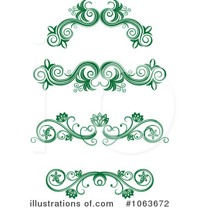 Royalty-Free (RF) Flourishes Clipart Illustration by Vector Tradition SM - Stock Sample #1063672