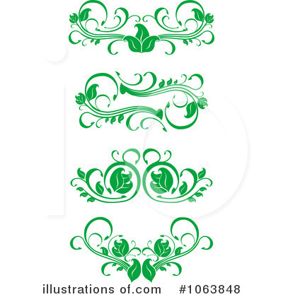 Royalty-Free (RF) Flourishes Clipart Illustration by Vector Tradition SM - Stock Sample #1063848