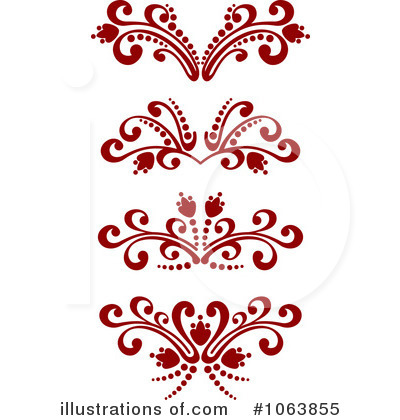 Royalty-Free (RF) Flourishes Clipart Illustration by Vector Tradition SM - Stock Sample #1063855