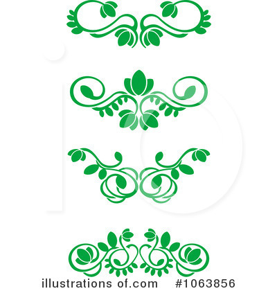 Royalty-Free (RF) Flourishes Clipart Illustration by Vector Tradition SM - Stock Sample #1063856