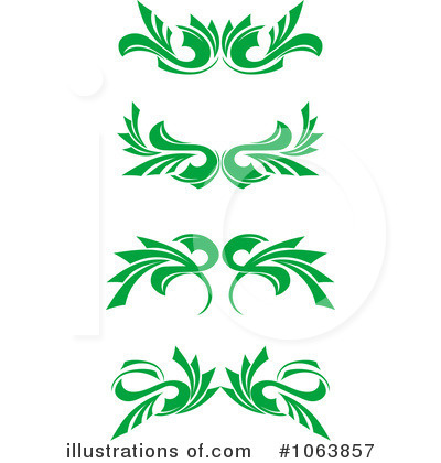 Royalty-Free (RF) Flourishes Clipart Illustration by Vector Tradition SM - Stock Sample #1063857