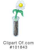 Flower Clipart #101843 by Leo Blanchette