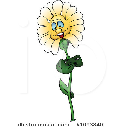 Royalty-Free (RF) Flower Clipart Illustration by dero - Stock Sample #1093840