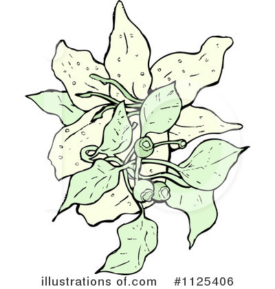 Royalty-Free (RF) Flower Clipart Illustration by lineartestpilot - Stock Sample #1125406