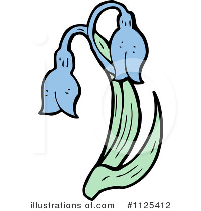 Royalty-Free (RF) Flower Clipart Illustration by lineartestpilot - Stock Sample #1125412