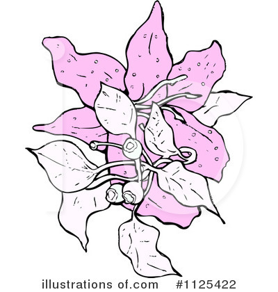 Royalty-Free (RF) Flower Clipart Illustration by lineartestpilot - Stock Sample #1125422