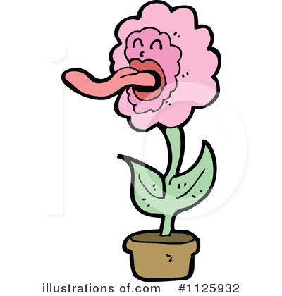 Royalty-Free (RF) Flower Clipart Illustration by lineartestpilot - Stock Sample #1125932