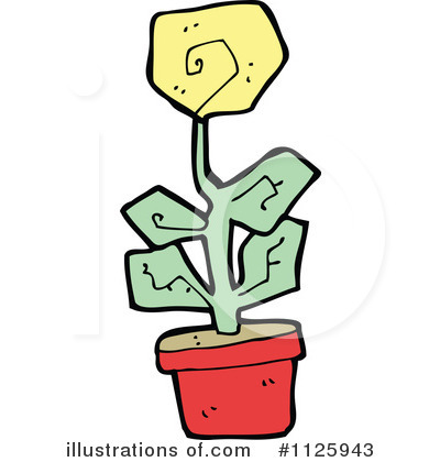 Royalty-Free (RF) Flower Clipart Illustration by lineartestpilot - Stock Sample #1125943