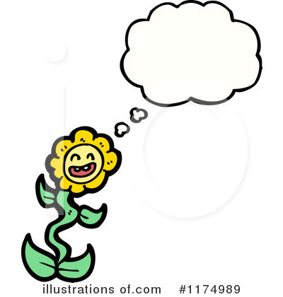 Royalty-Free (RF) Flower Clipart Illustration by lineartestpilot - Stock Sample #1174989