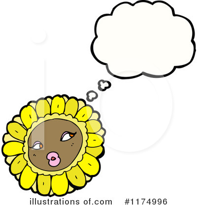 Royalty-Free (RF) Flower Clipart Illustration by lineartestpilot - Stock Sample #1174996