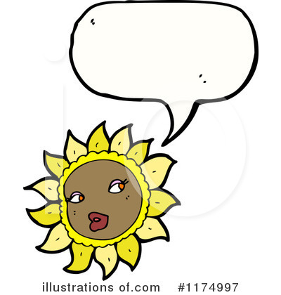 Royalty-Free (RF) Flower Clipart Illustration by lineartestpilot - Stock Sample #1174997