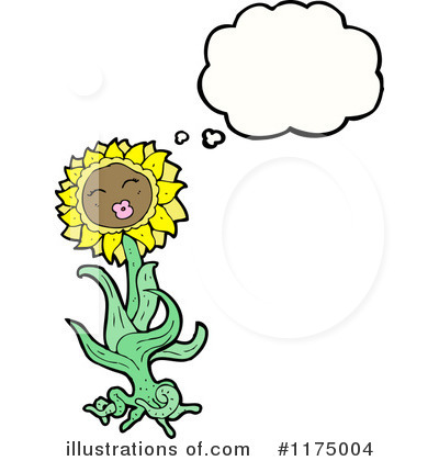 Royalty-Free (RF) Flower Clipart Illustration by lineartestpilot - Stock Sample #1175004