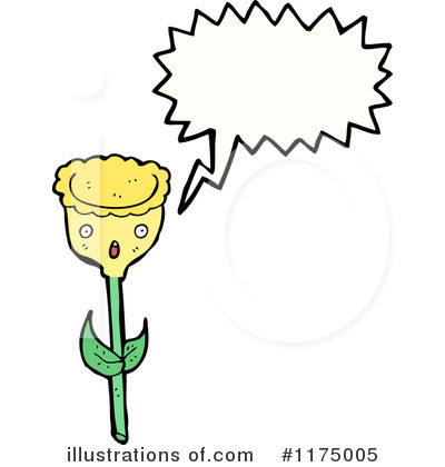 Royalty-Free (RF) Flower Clipart Illustration by lineartestpilot - Stock Sample #1175005